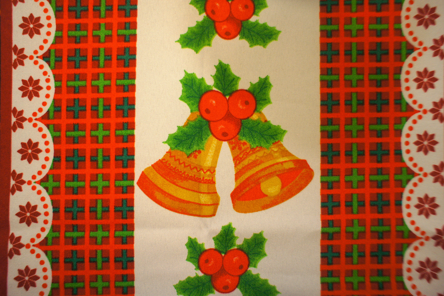 Mantel de Mesa Navideño Verde