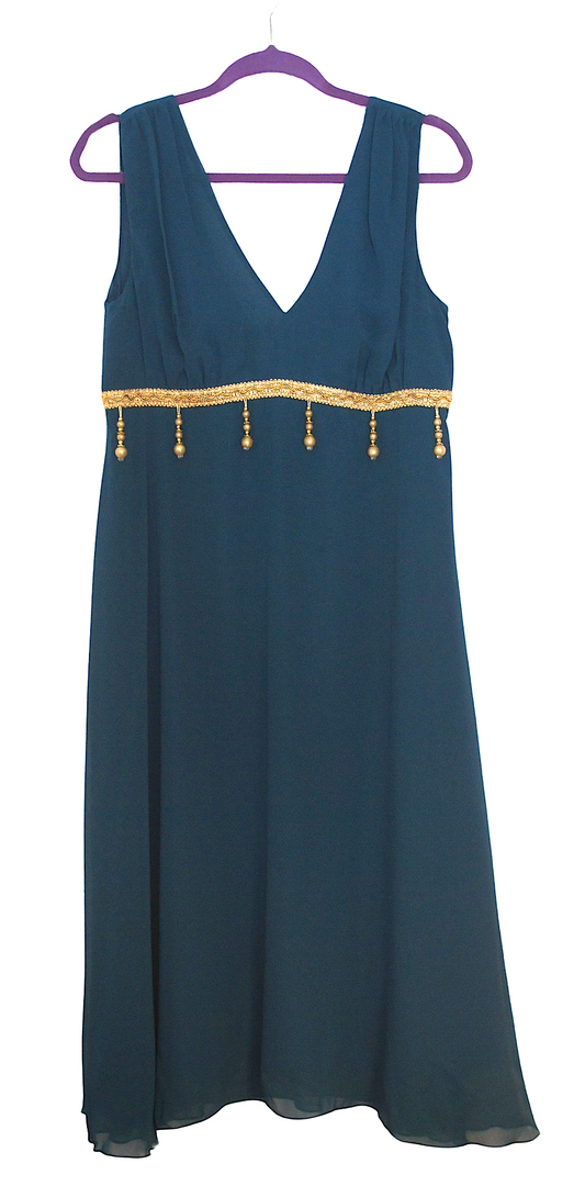 Vestido Verde Oscuro
