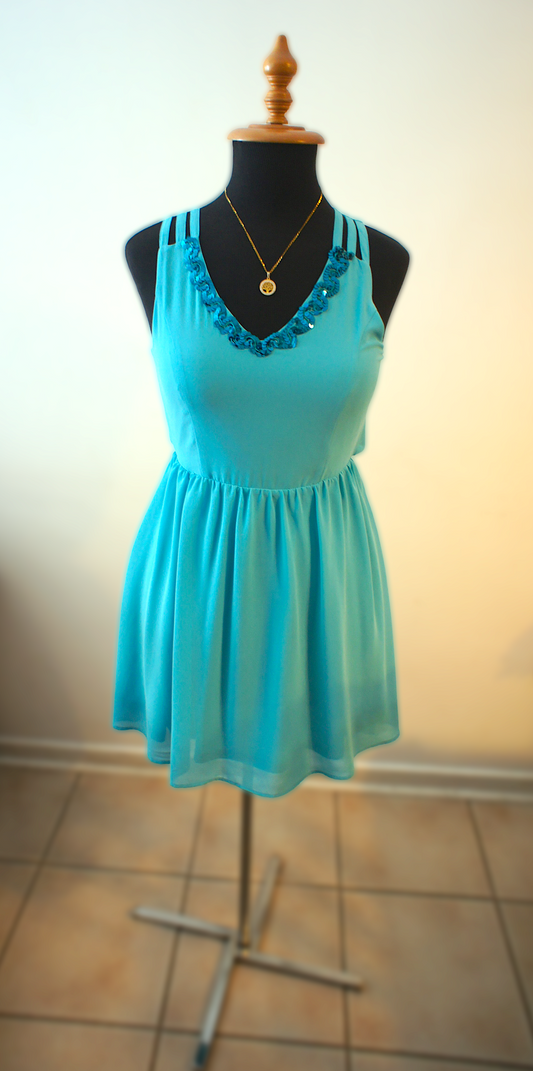 Vestido Verde Nilo
